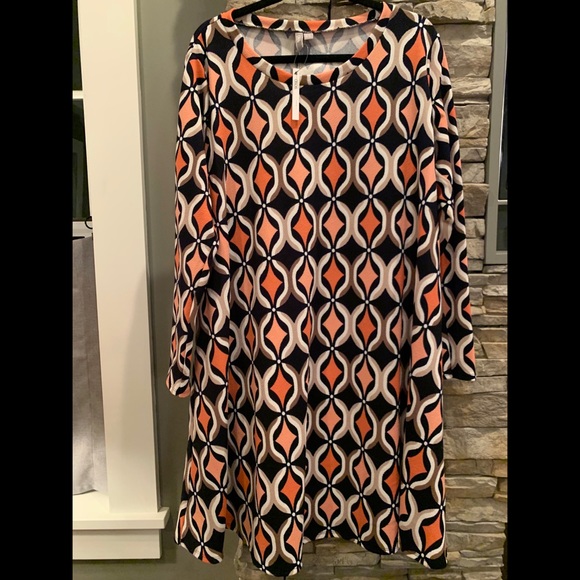 ASOS Mod Patterned Dress, New